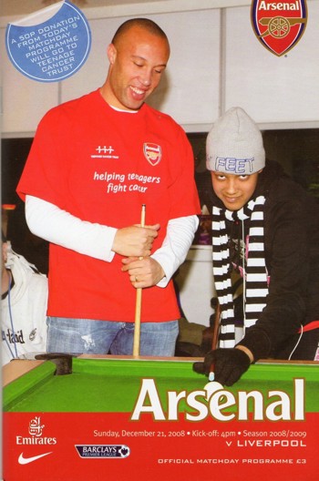 Match programme
